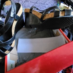 Aerosols 3 inch Black sandals